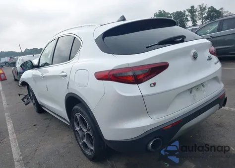 2018 Alfa Romeo Stelvio Ti Awd from USA, damaged, VIN ZASFAKBN1J7B83520